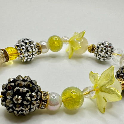 Paw Print Beaded Phone Charm