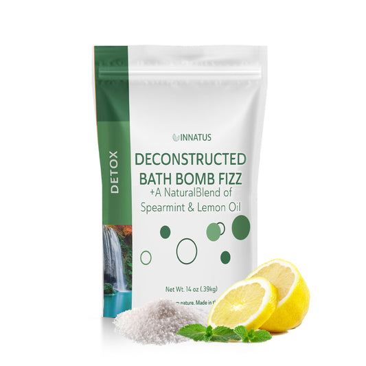 Spearmint and Lemon Deconstructed Bath Bomb Fizz