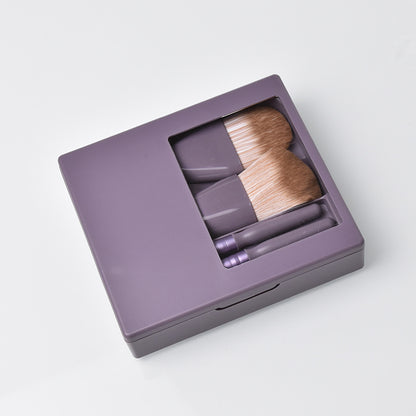 Portable 5-Piece Makeup Brush Set