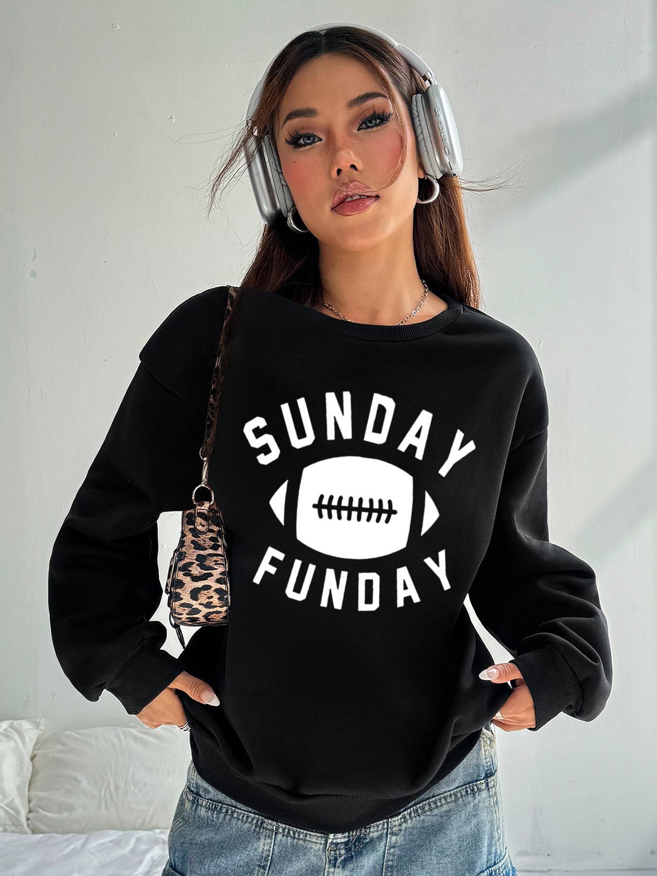 Sunday Funday Football Sweatshirt
