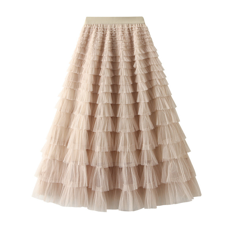 Princess Dream Tiered Tulle Maxi Skirt