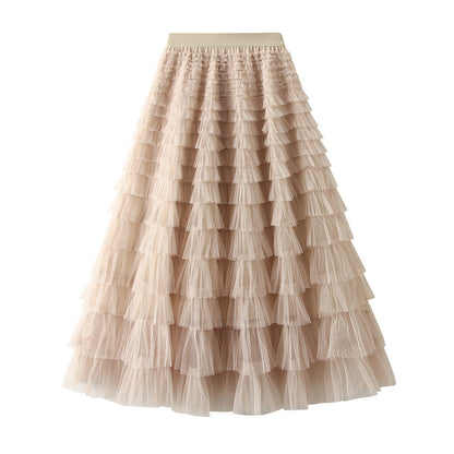 Princess Dream Tiered Tulle Maxi Skirt