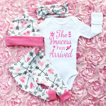 4PCS Hearts & Arrows Outfit- Princess Has Arrived