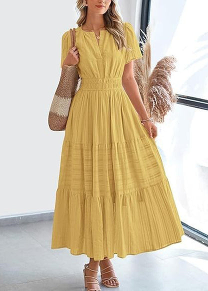 Flowy Tiered Maxi Sundress