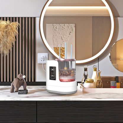 4-in-1 Electric Makeup Brush Cleaner & Dryer with UV Disinfection