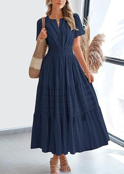 Flowy Tiered Maxi Sundress