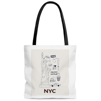 Symbols of NYC Tote Bag