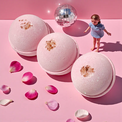 Cherry Blossom and Himalayan Salt Large Bath Bomb - 8oz