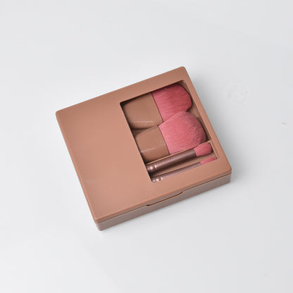 Portable 5-Piece Makeup Brush Set
