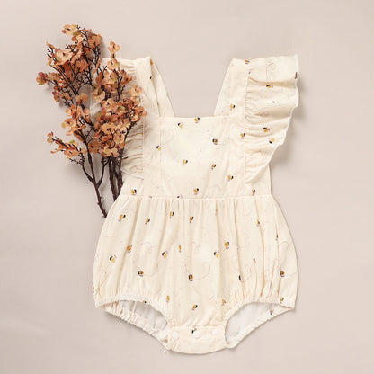 Baby Girl Honeybee Romper