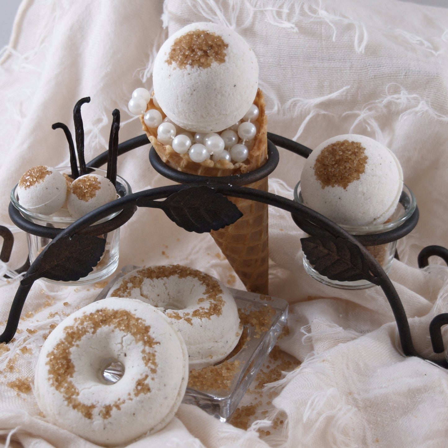 French Vanilla Bath Bomb